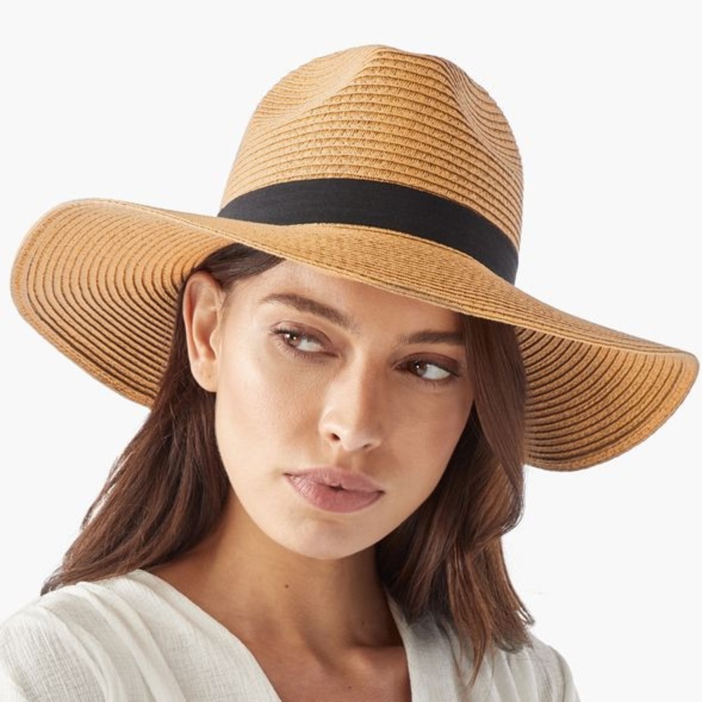 JUSTFAB Wide Brim Panama Hat